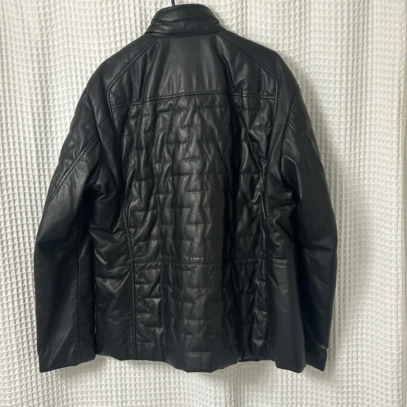 Porsche Design Fashion P'1000 Leather Jacket Size XL